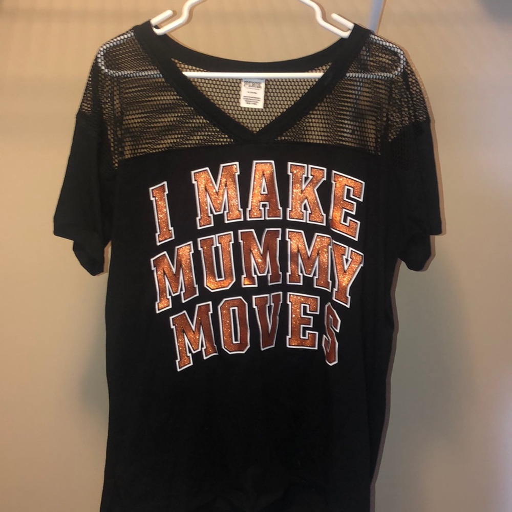 Halloween pink tee